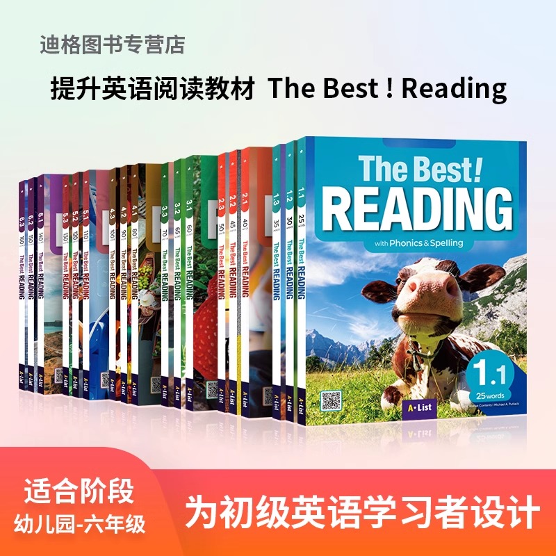 原版正品现货 The Best ! Reading 学生用书 英语教材